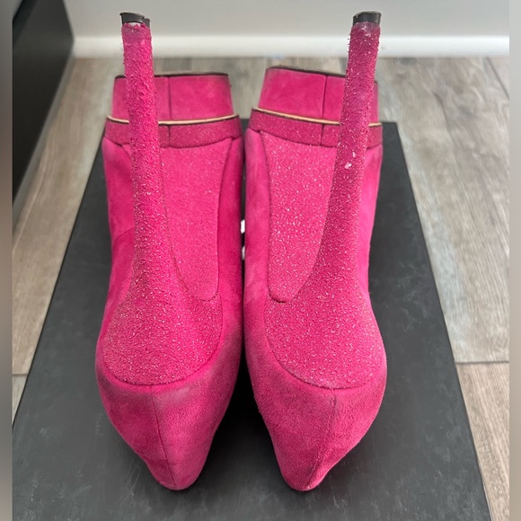 Brian Atwood B Heels - Pink Suede - size 8 - BARBIE vibe 💖 - Picture 9 of 10